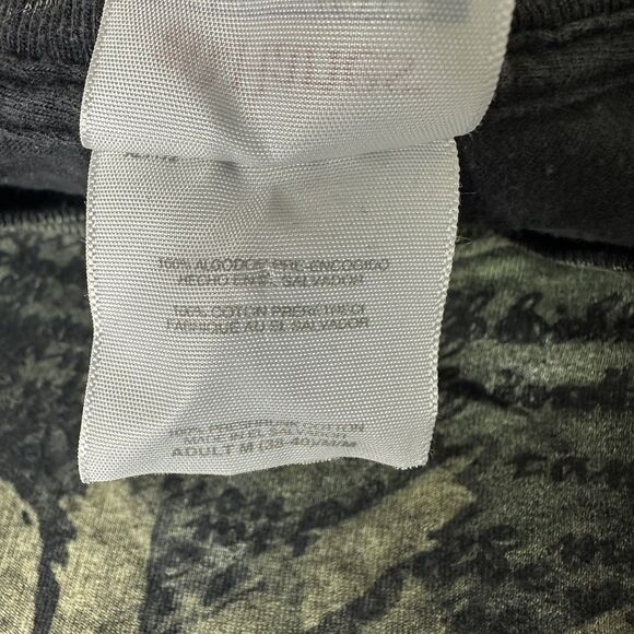 Vintage 2000s Slipknot DOUBLE SIDED Printed Heavy Metal Band T-Shirt Size Medium - Picture 5 of 7